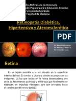 Retinopatía Hipertensiva, Diabética y Ateroesclerótica