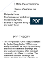 Exchange Rate Theory