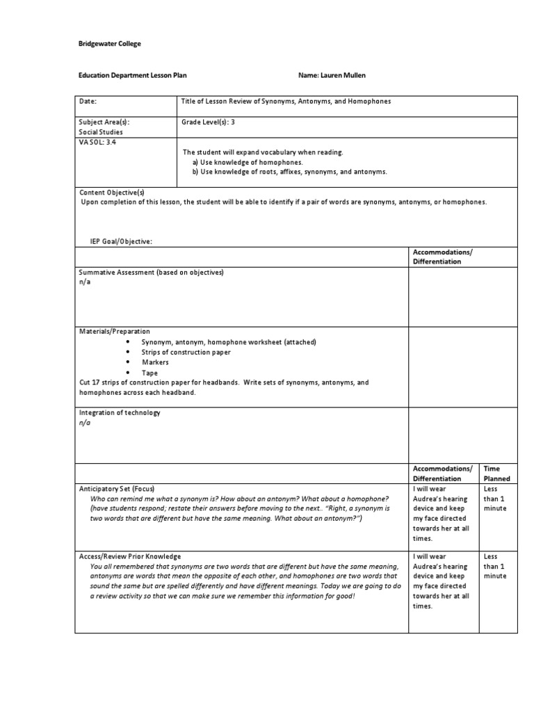 synonyms antonyms homophones pdf psychological concepts cognition