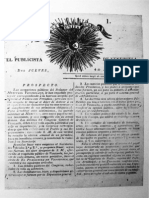 El Publicista de Venezuela. 1811