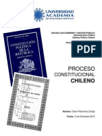Proceso Constitucional Chileno