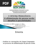 LIBRAS v Oficina de Libras