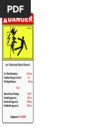 Arc Flash Label