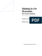 Boland. Methodology For A New Microeconomics The Critical Foundations PDF