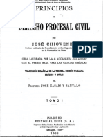 Chiovenda Jose Principios Derecho Procesal Civil TOMO I
