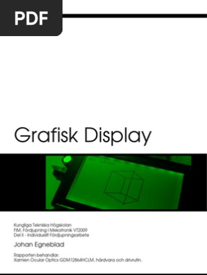 Grafisk Display Johan Egneblad 2009