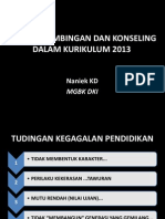 BK Dalam Kurikulum 2013 Siak