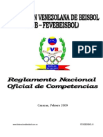 Reglamento de Competencias FVB (2009)