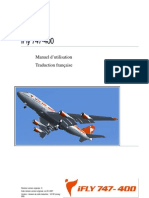 Ifly 747-400 - Manuel D'utilisation - Traduction Française - French Translation