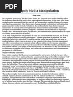 Download Monopoly Media Manipulation by razahamdani SN19084134 doc pdf