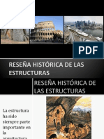 RESEÑA HISTÓRICA DE LAS ESTRUCTURAS 1