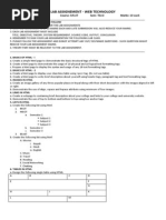 Lab Assignment Mscit III