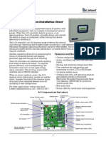 Liebert AC4 Install Spec Sheet