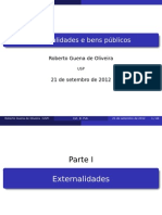 Externalidades e Bens Públicos