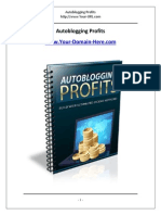 Autoblogging Profits