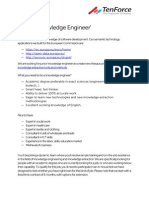 TenForce Junior Knowledge Engineer