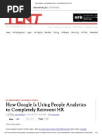 How Google is Using People Analytics to Completely Reinvent HR