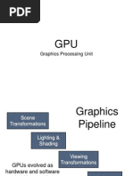 GPU fundamentals 