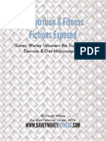 Nutrition Fitness Fictions Exposed