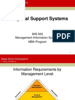 Managerial Support Systems - Lecture Fall 2008