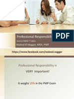 PMP 12 Professional Responsbility
