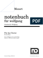 Leopold Mozart Notebook For Wolfgang PDF