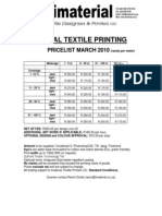 Digital Textile Printing March 2010