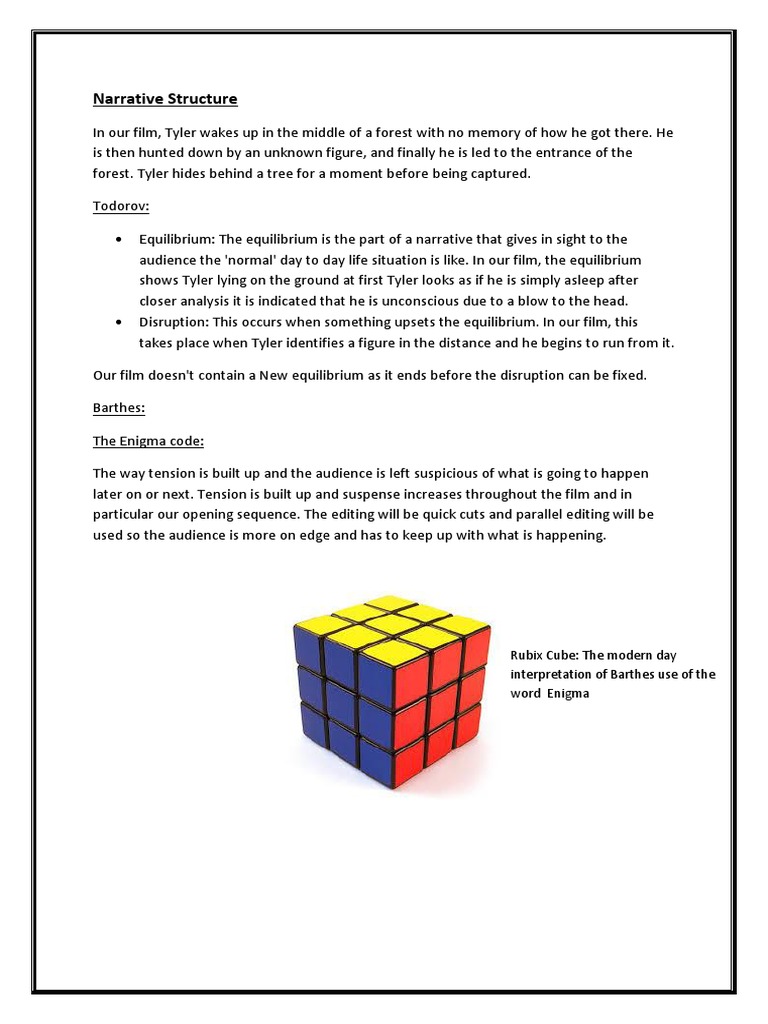 Narrative Structure | PDF | Self-Improvement