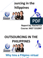 Outsourcing in The Philippines