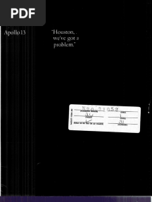 NASA Apollo 13 - Houston We've Got A Problem