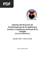 Informe Fortalecimiento Gobiernos ONAEM