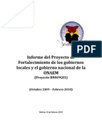 Informe Fortalecimiento Gobiernos ONAEM