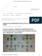 ENetwork Habilidade Exame CCNA 1 4