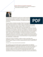 La Necesidad de Pensamiento Sistémico en La Dirección Empresarial