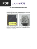 Download CARPROG BMW Key Programmer Manual by Tiberiu Si Alina Timoc SN190913600 doc pdf