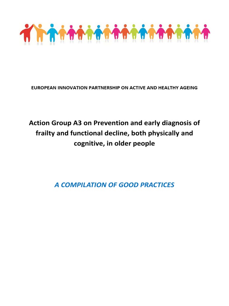 Action Group A3 On Prevention And Early Diagnosis Of Frailty - 