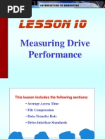 Lesson 10: Measuring Drive Performance