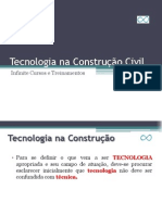Tecnologia na Construção Civil - Sérgio
