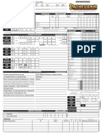 Skinwalker Character Sheet