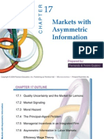 Markets With Asymmetric Information: Prepared by