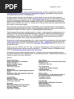 American Studies Association Presidents' Letter (update)
