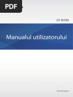 Download Manual de utilizare in limba romana Galaxy S4 Mini  by Doru Doruu SN190929118 doc pdf