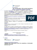 Ordin1948din2012. MOf6din2013Declaratia Statistica Intrastat 2013