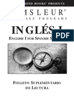 ESL Spanish I Book