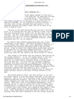 Chairman's Letter - 1985