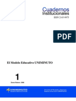 Cuadernos Institucionales - 01 Modelo Educativo UNIMINUTO (1)