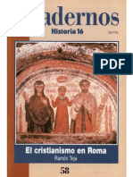 Cuadernos Historia 16, nº 058 - El Cristianismo en Roma