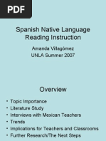 Download Spanish Native Language Reading Instruction by Mrs V SN19095104 doc pdf