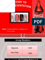 Ratio Analysis of Coca-Cola