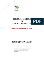 Consolidated Zoning Bylaw No. 871